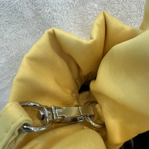 Ganni | Ruched Satin Bucket Bag - Picture 10 of 11